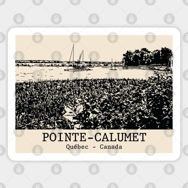Pointe-Calumet - Québec Magnet by Lakeric